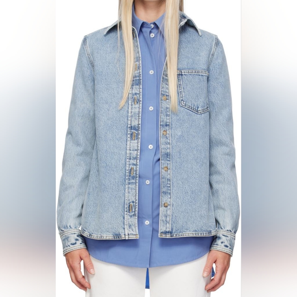 NWT Toteme - Blue Petite Jean Jacket